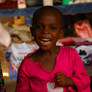 girl in african market