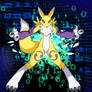 Commission: Renamon from Digimon Tamers