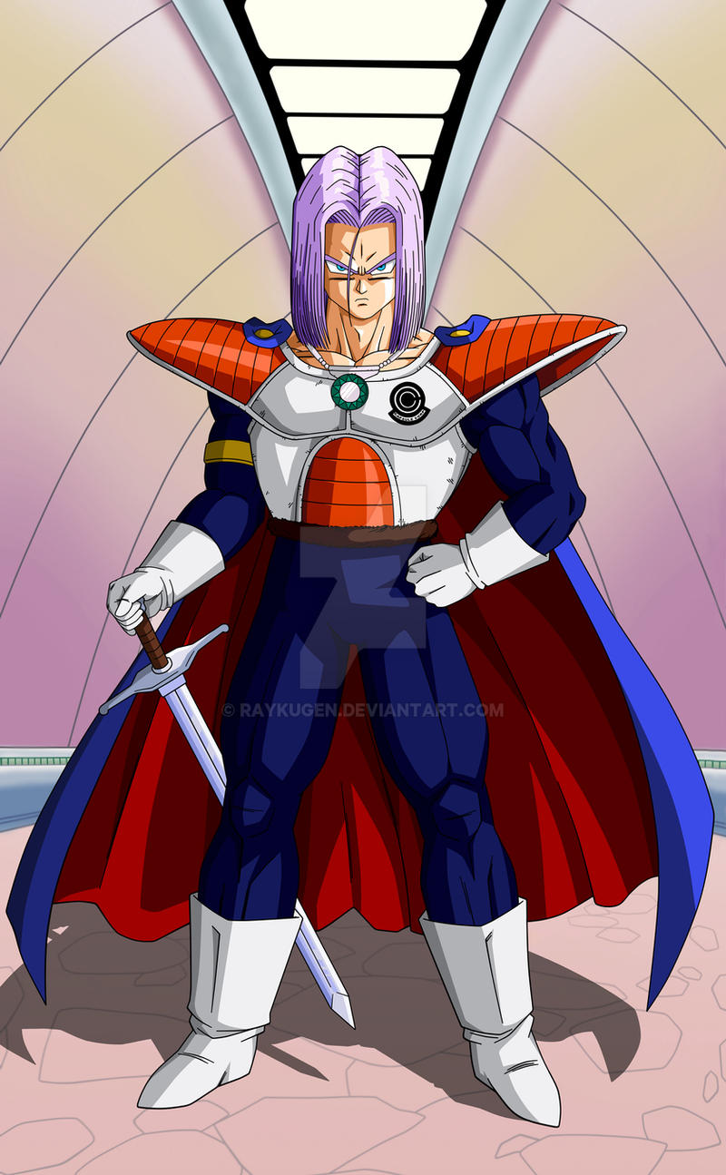 Commission (ORIGINAL FANART) : Trunks, the king by Raykugen on DeviantArt