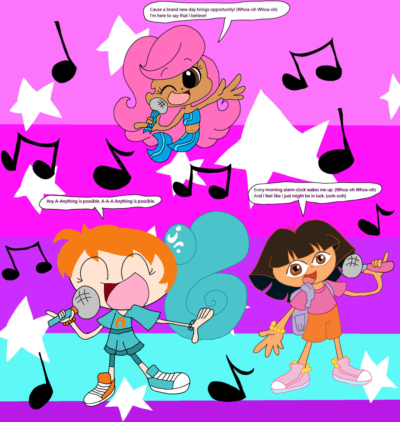 Singing Girls by Lapisfan2055 on DeviantArt