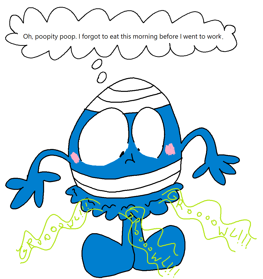 Mr. Bump is Hungry by Lapisfan2055 on DeviantArt