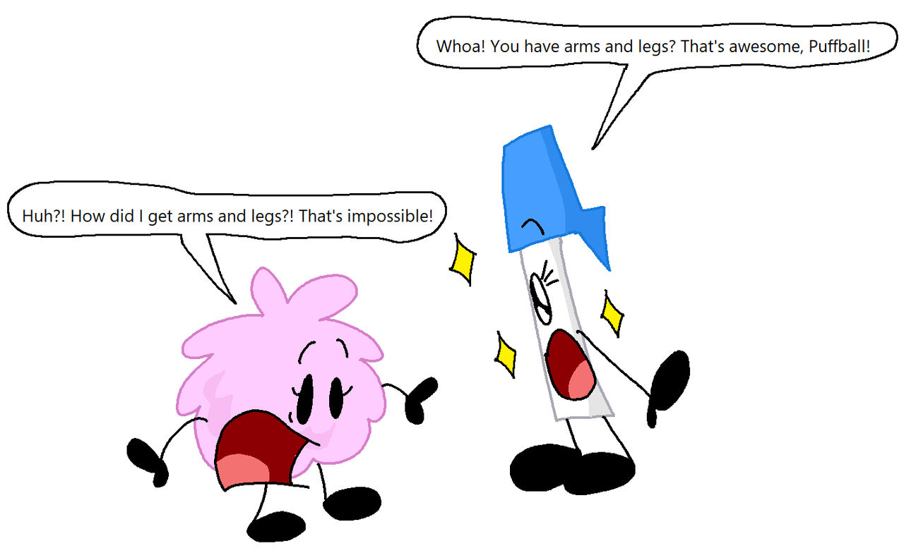 One Rage Bfdi Bfdi Arms And Legs Png