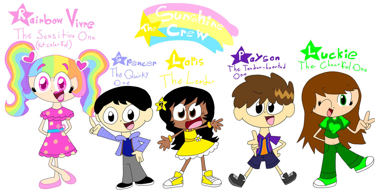 We are the Sunshine Crew! by Lapisfan2055 on DeviantArt