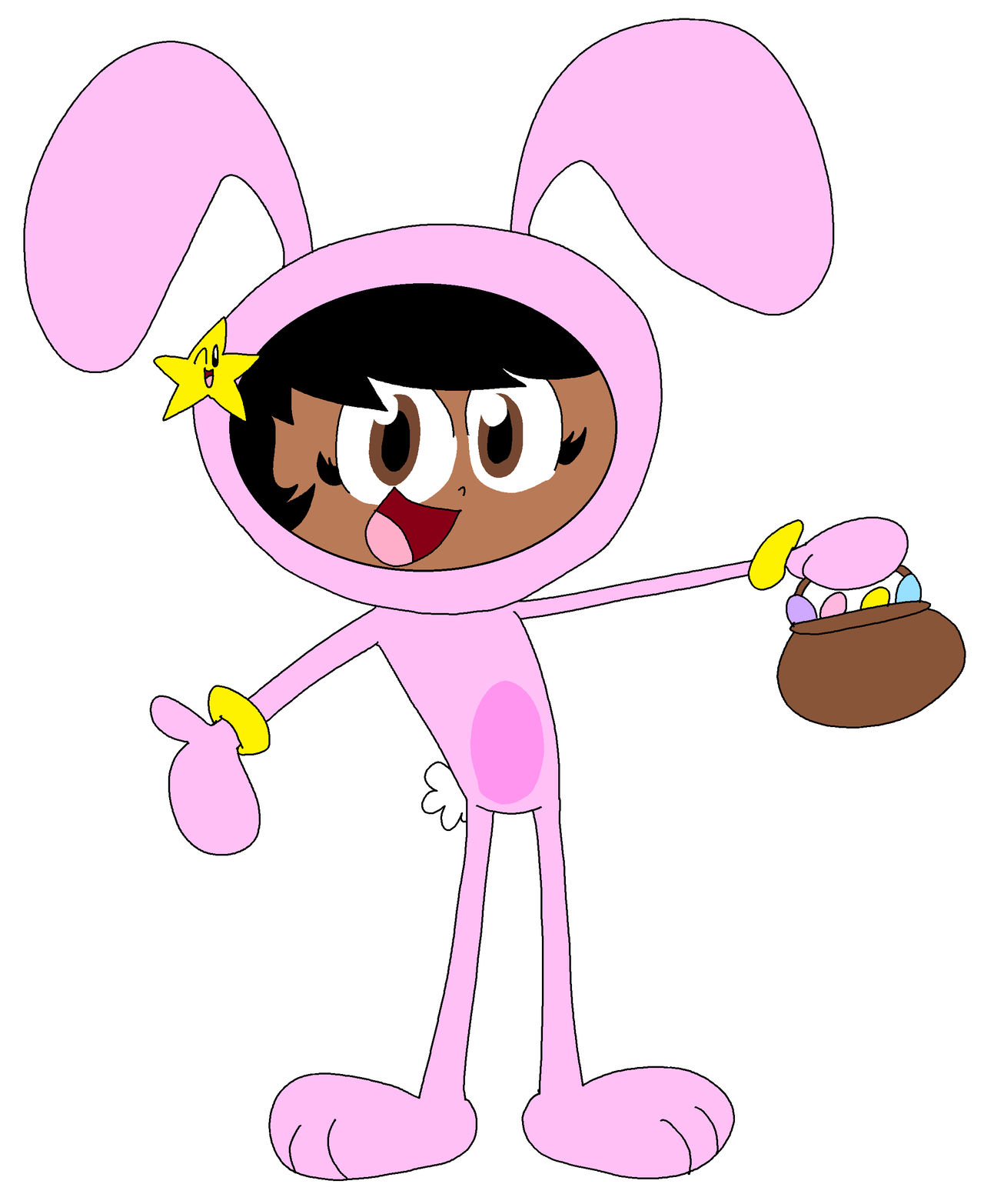 Pink Rabbit Gril I'm a Pink Bunny Girl! (COLLAB) by Lapisfan2055 on DeviantArt