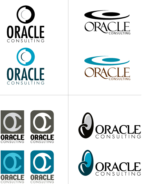 Oracle Consulting Logo Options
