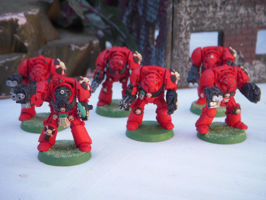 Blood Angels Terminator Squad by karnak007 on DeviantArt