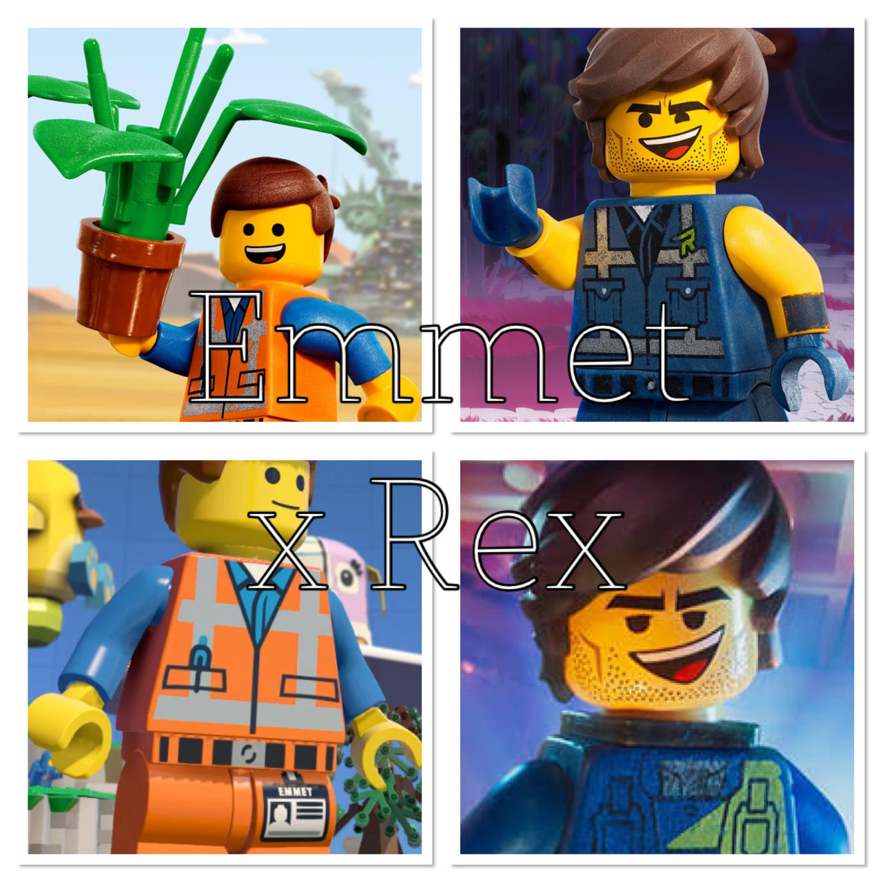 (CAT) Emmet x Rex by PurpleDragonEmi on DeviantArt