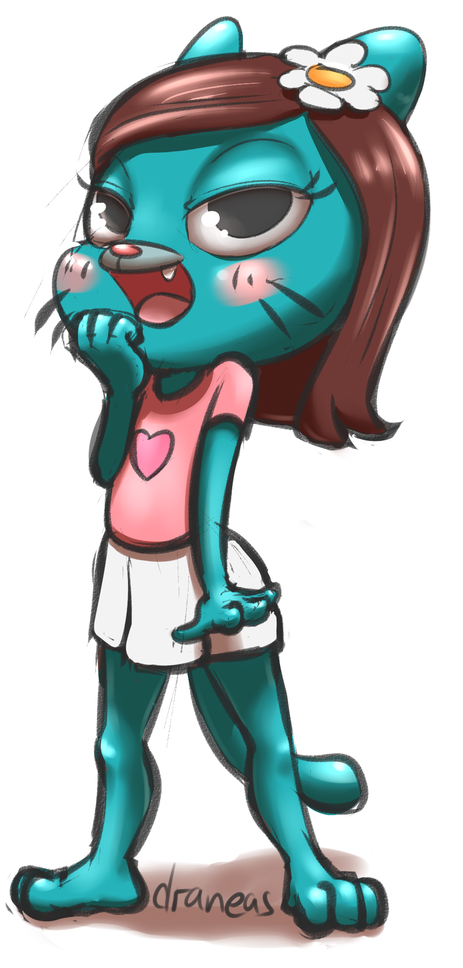 Fem Gumball By Draneas On Deviantart