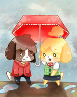 Digby's umbrella