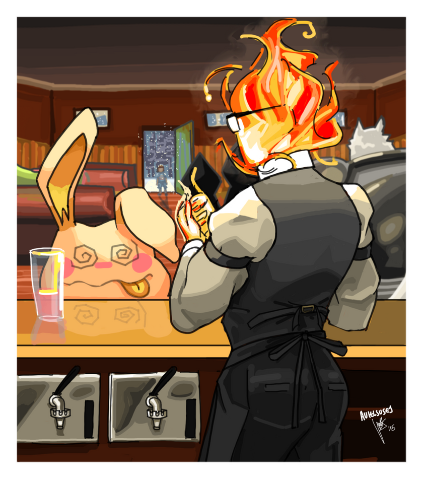 At Grillby s By Avielsusej On DeviantArt at-grillby-s-by-avielsusej-on-deviantart