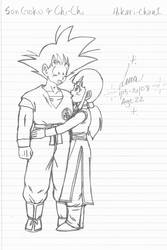 Goku and Chichi Together