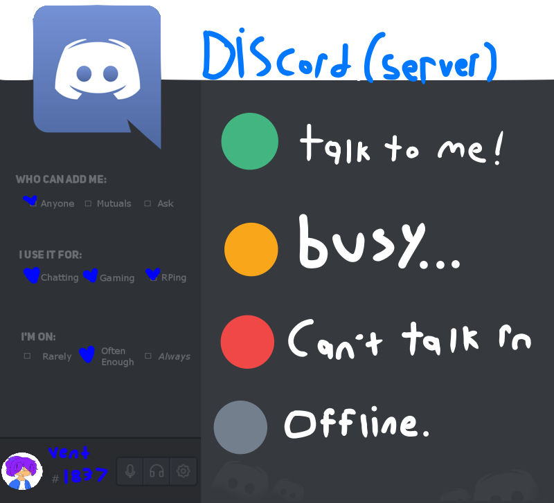 Discord Server Meme By Xtrasmolbean On Deviantart | Images and Photos ...