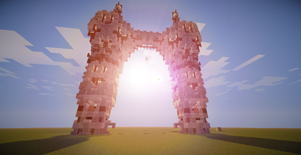Minecraft Reverse Arch Arch by mrmaskg on DeviantArt