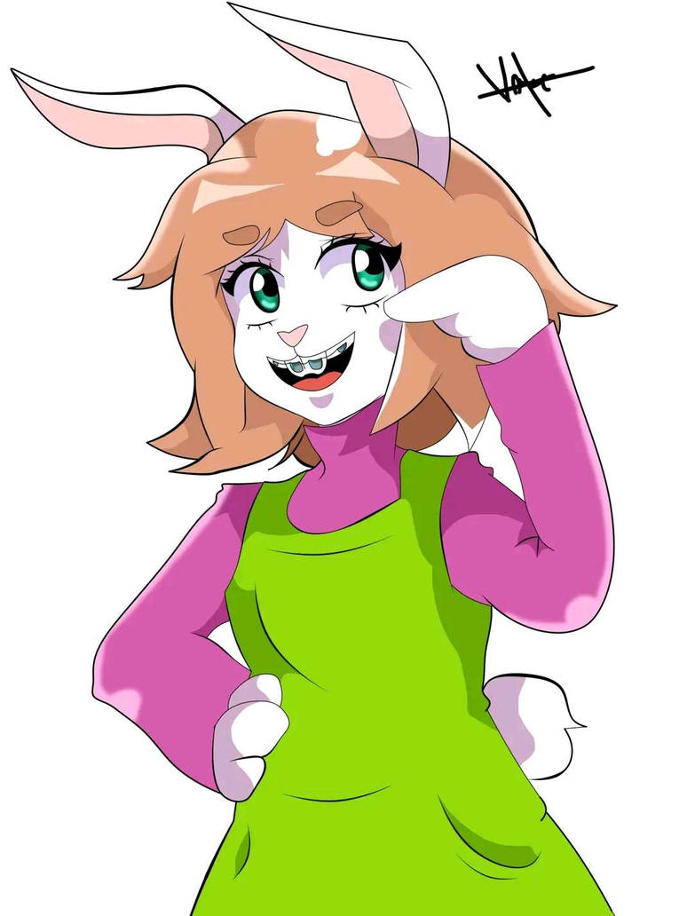 Rabbit girl Comission by ValeriaDraw on DeviantArt