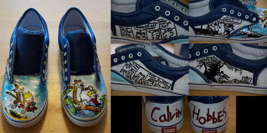 Calvin and Hobbes Shoes