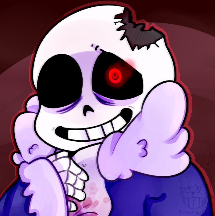 Horrortale Sans, Undertale AU Sans Description