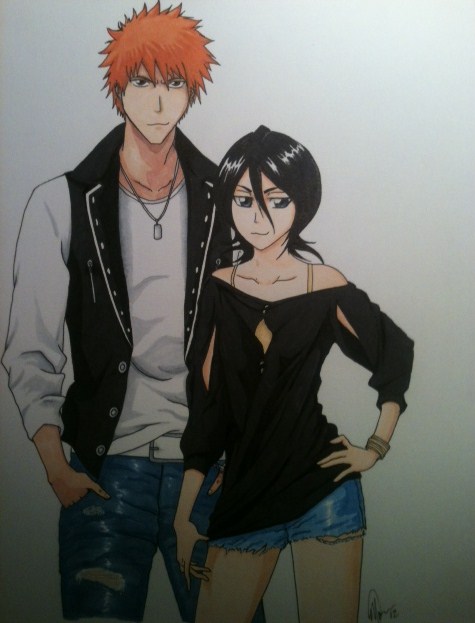 ~Ichigo and Rukia~