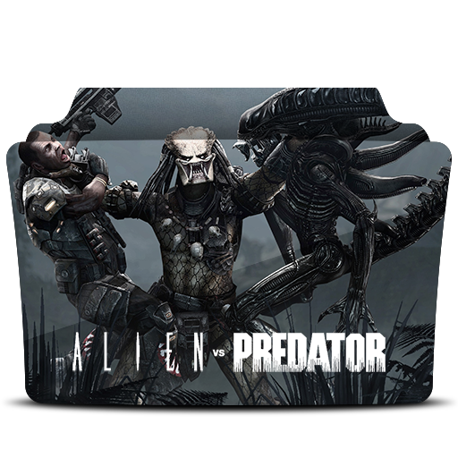 Alien vs Predator Folder Icon by A-Jaded-Smithy on DeviantArt