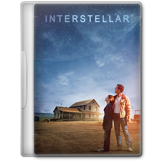 Interstellar (2014) Movie DVD Icon