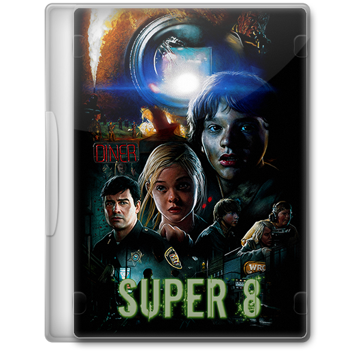 Super 8 (2011) Movie DVD Icon