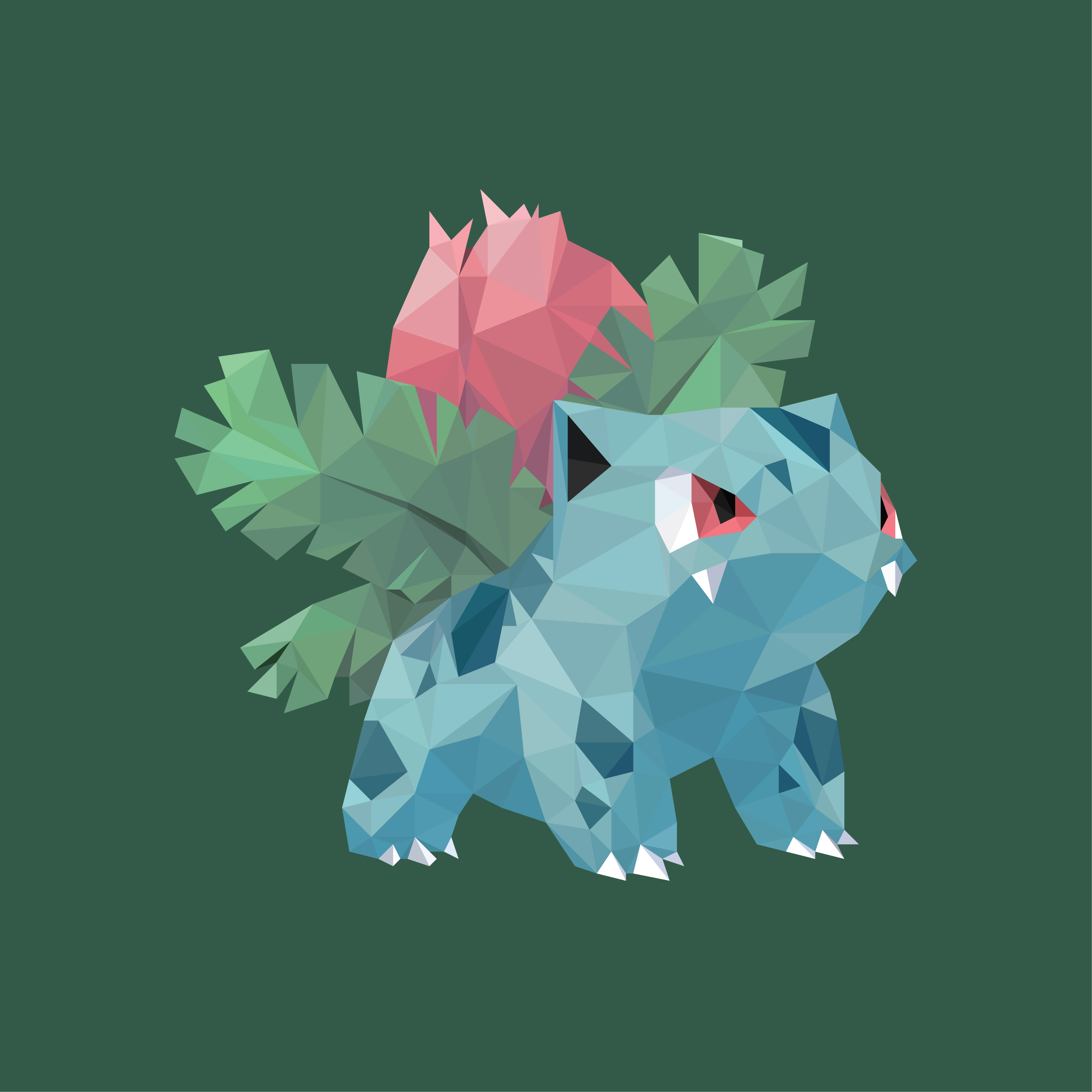Ivysaur Polygon Art On Illustrator By Thetechnolocker On Deviantart Ivysaur Polygon Art On Illustrator By Thetechnolocker On Deviantart