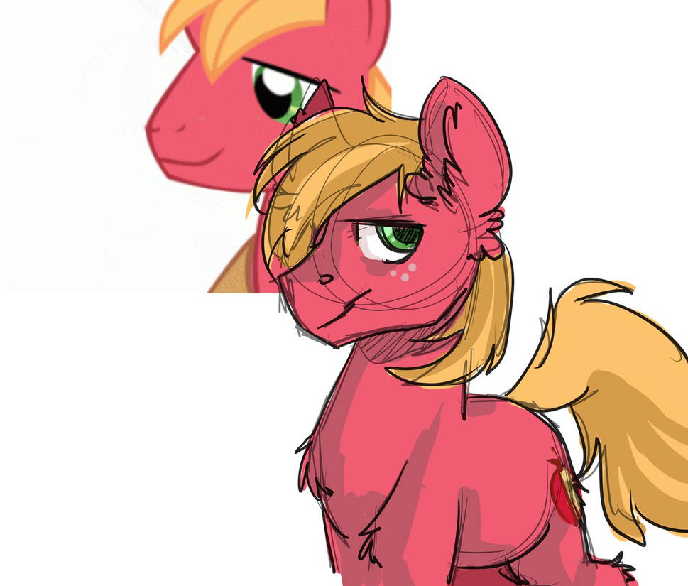 Big Mac (Sketch) by firorika on DeviantArt