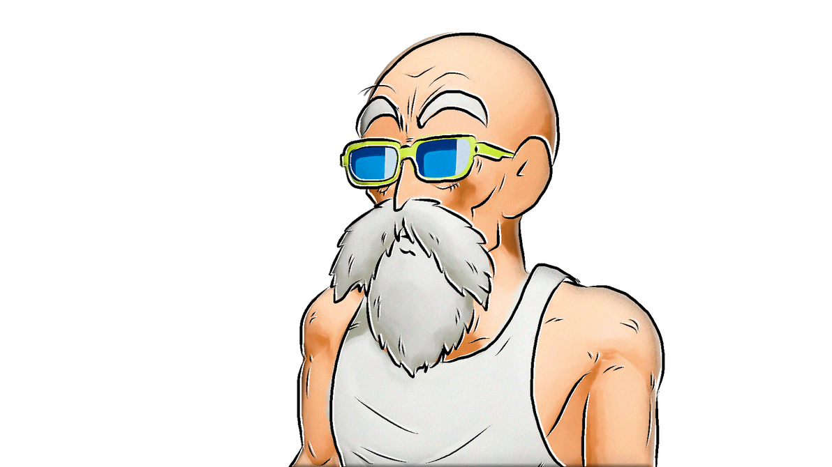Mutant Form Roshi Muten Roshi - FanArt by AdokinNadoki on DeviantArt
