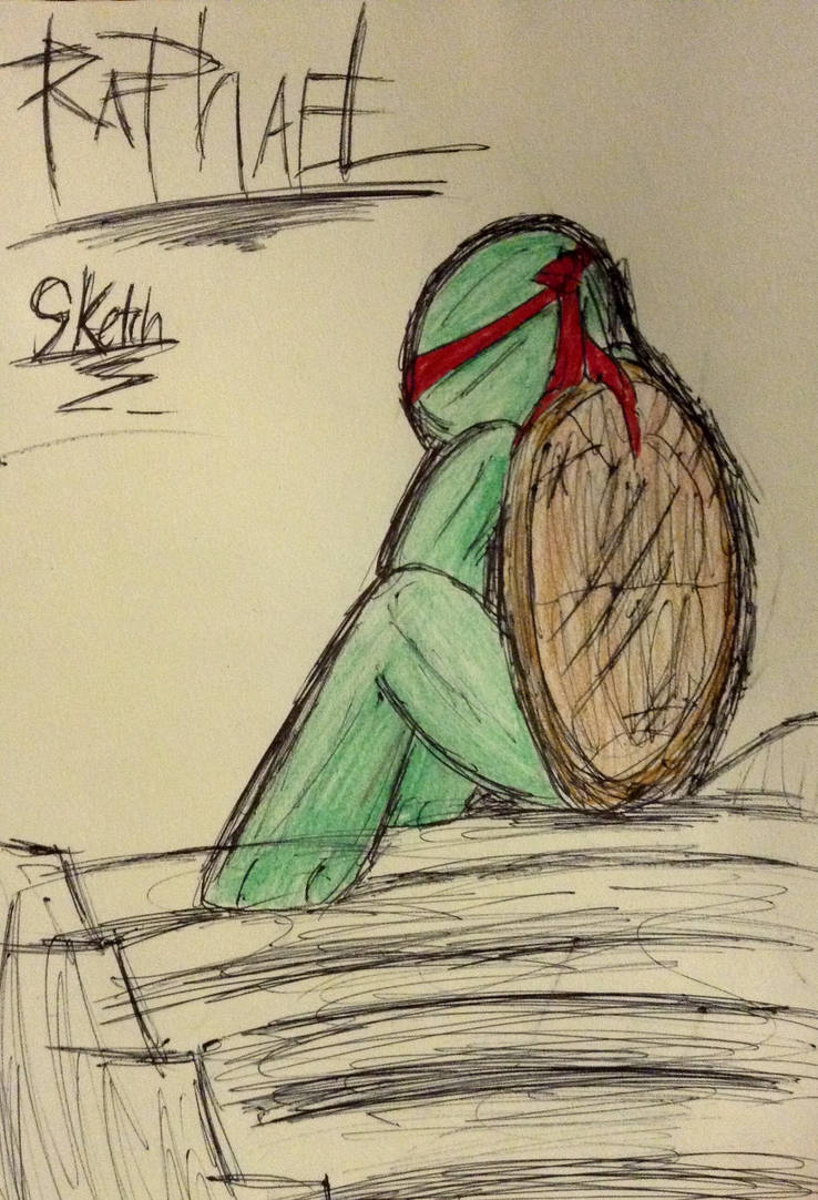 Raph- crying on the stairs by MoonlightsPeak on DeviantArt