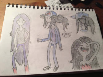 Adventure Time - Marceline Character Design Sheet