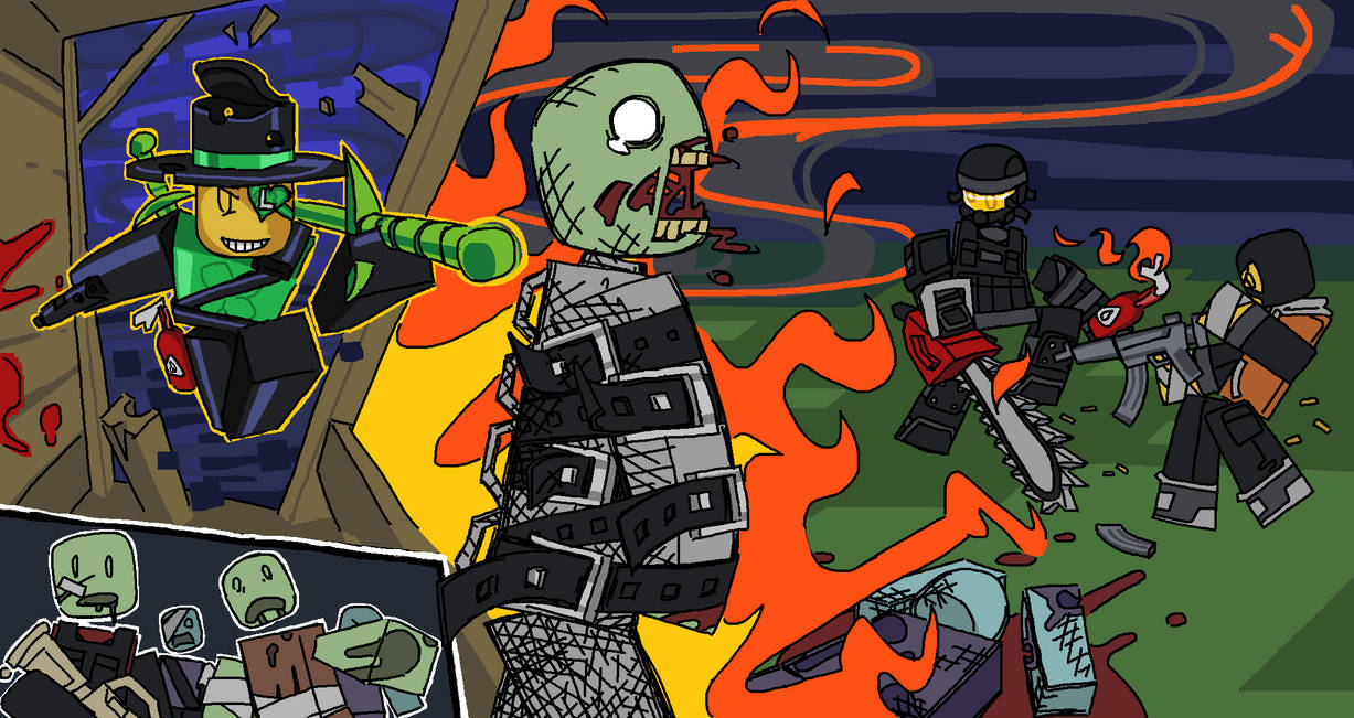 roblox zombies 27/07/24 by rgartdood on DeviantArt