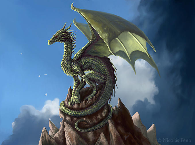 Дракон картинки. Зеленый дракон Цинлун. Картина на драконе. ДРАЕДОН. Драконь.