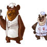 sketch, Bears cooks