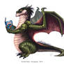 Dragon reading, commission