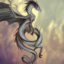 white Dragon #06 commission.