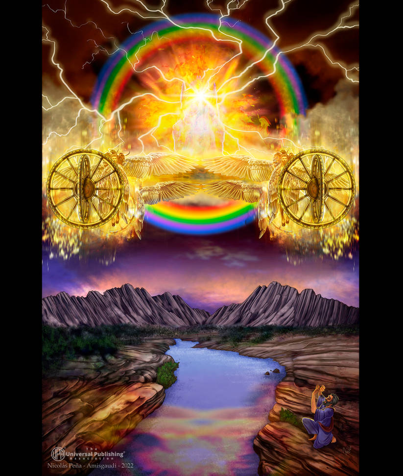 Ezekiel's Vision,commision by Amisgaudi on DeviantArt