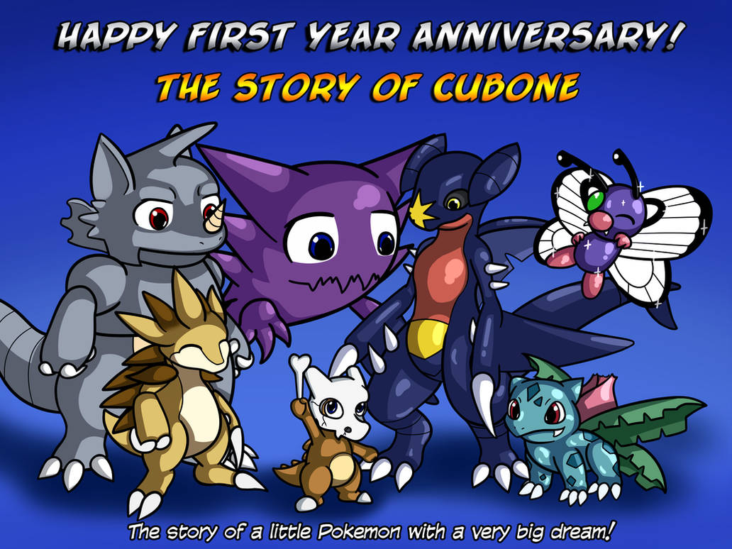 Cubone Graduation The Story of Cubone - First Year Anniversary! by Ryusuta on DeviantArt