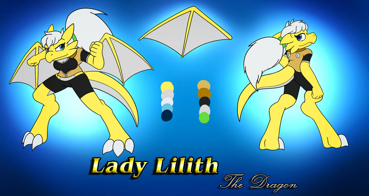 Reference Sheet: Lady Lilith the Dragon by Ryusuta on DeviantArt