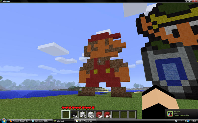 Minecraft - Super Mario by xXRoggieXx on DeviantArt