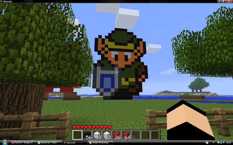 Link Model Minecraft Minecraft - Link by xXRoggieXx on DeviantArt