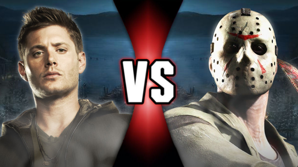 Jason Fill Back Dean Winchester vs Jason Voorhees by BlankAtom on DeviantArt