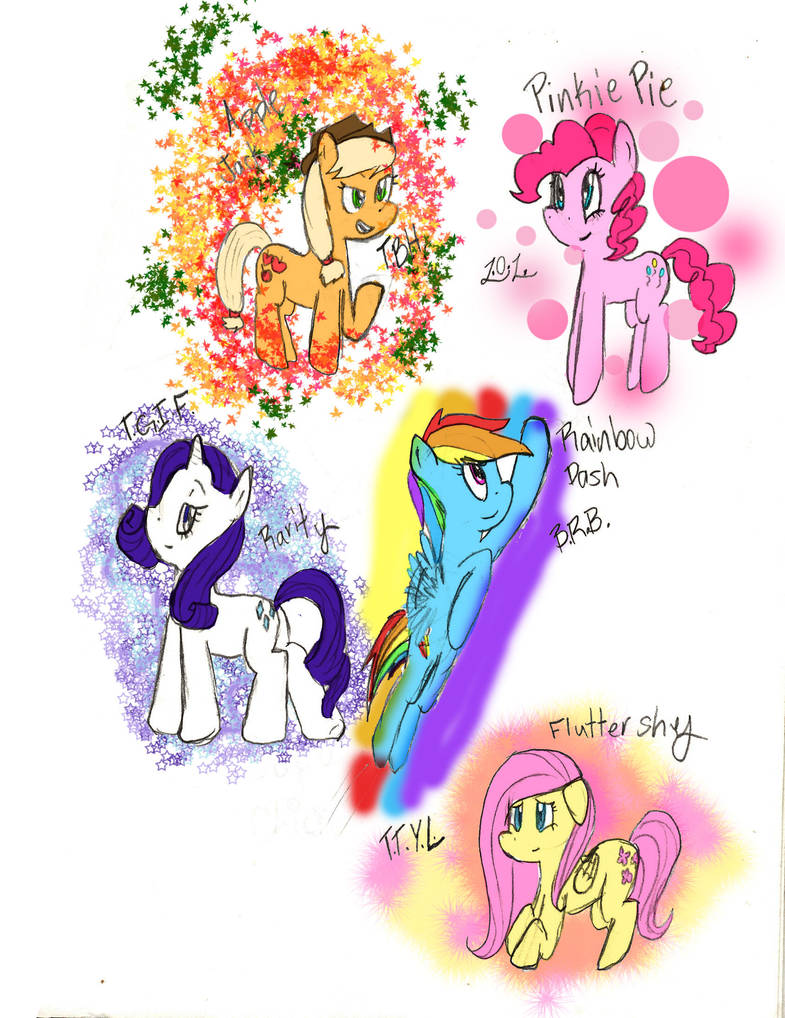 MLP texting by dreamerE12 on DeviantArt