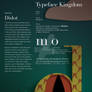 Type Classification Poster: Didot