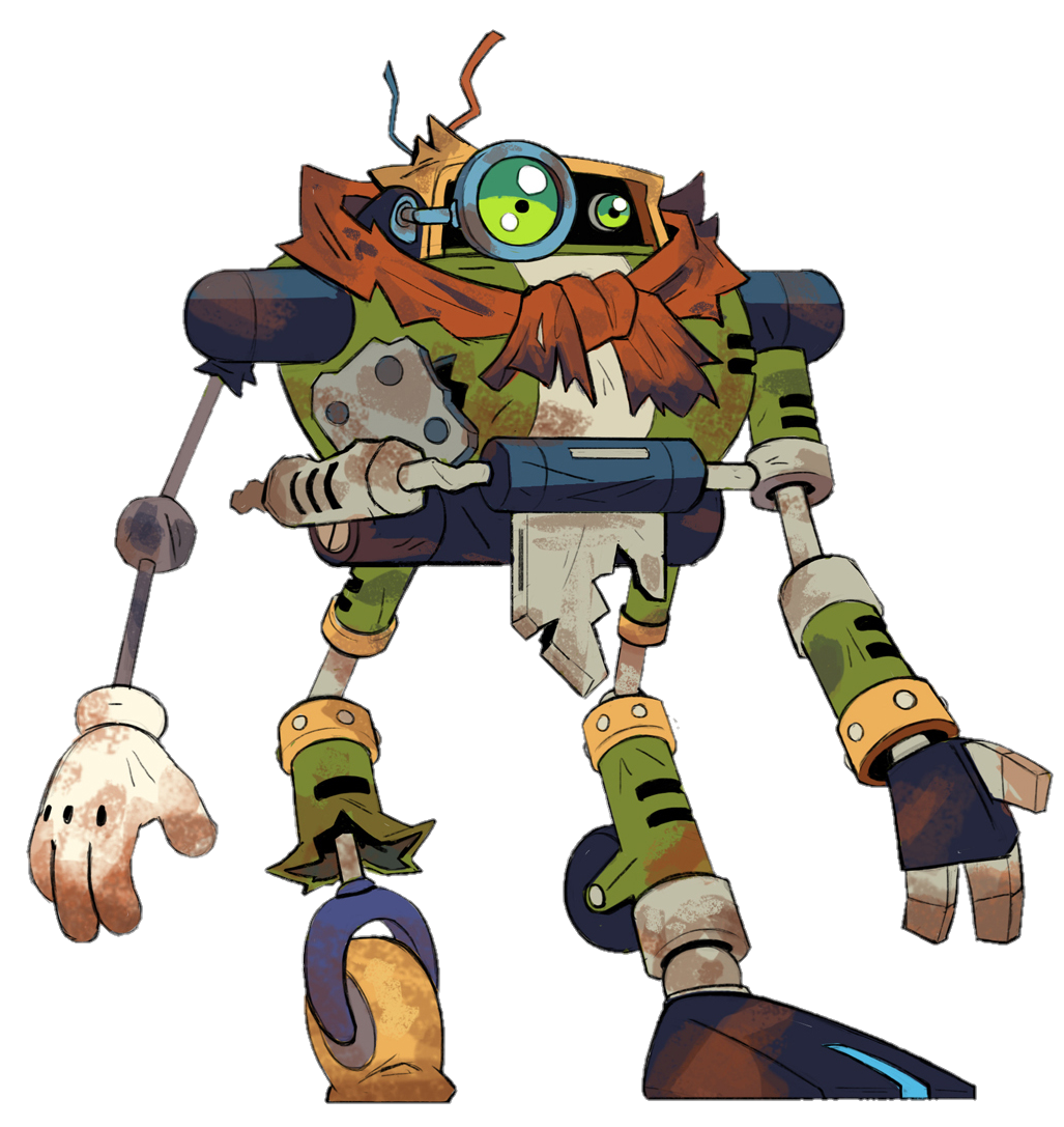 Mecha Knuckles Idw (Scrapnik Island) render by Egg84 on DeviantArt