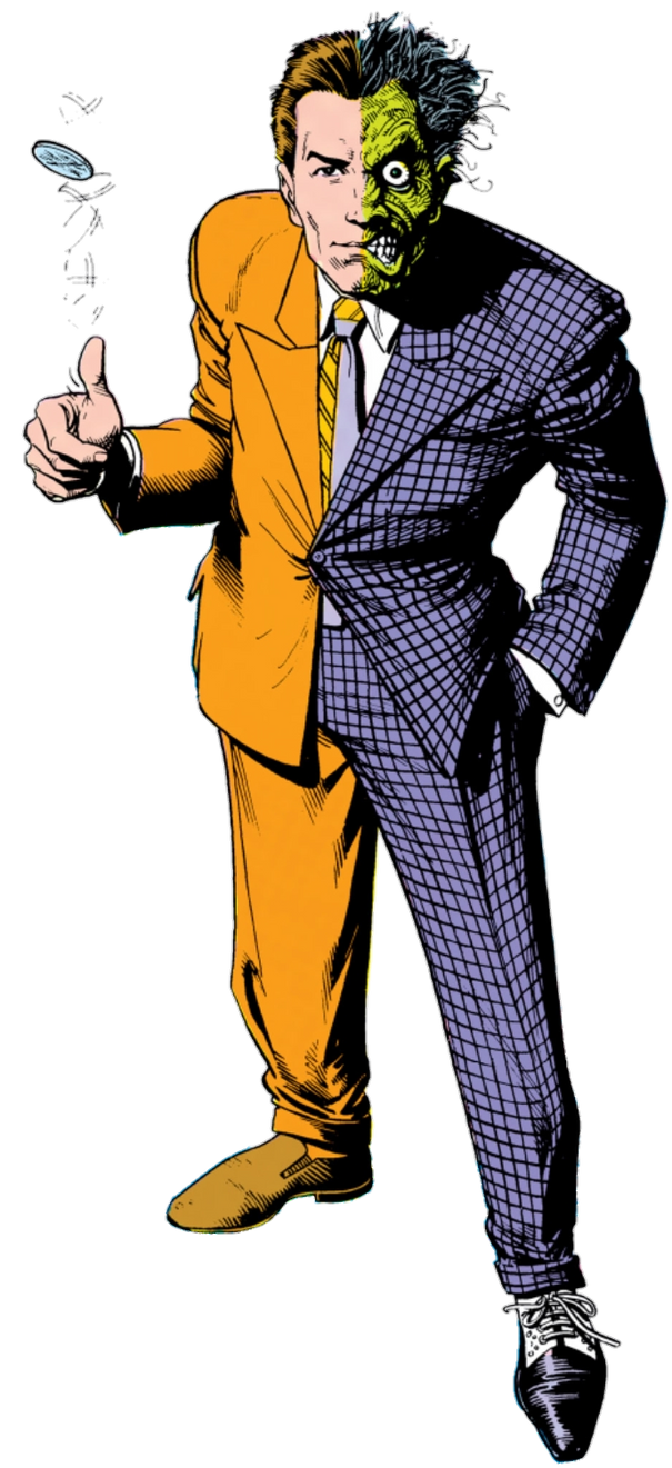 Two-Face (Harvey Dent) render by Egg84 on DeviantArt