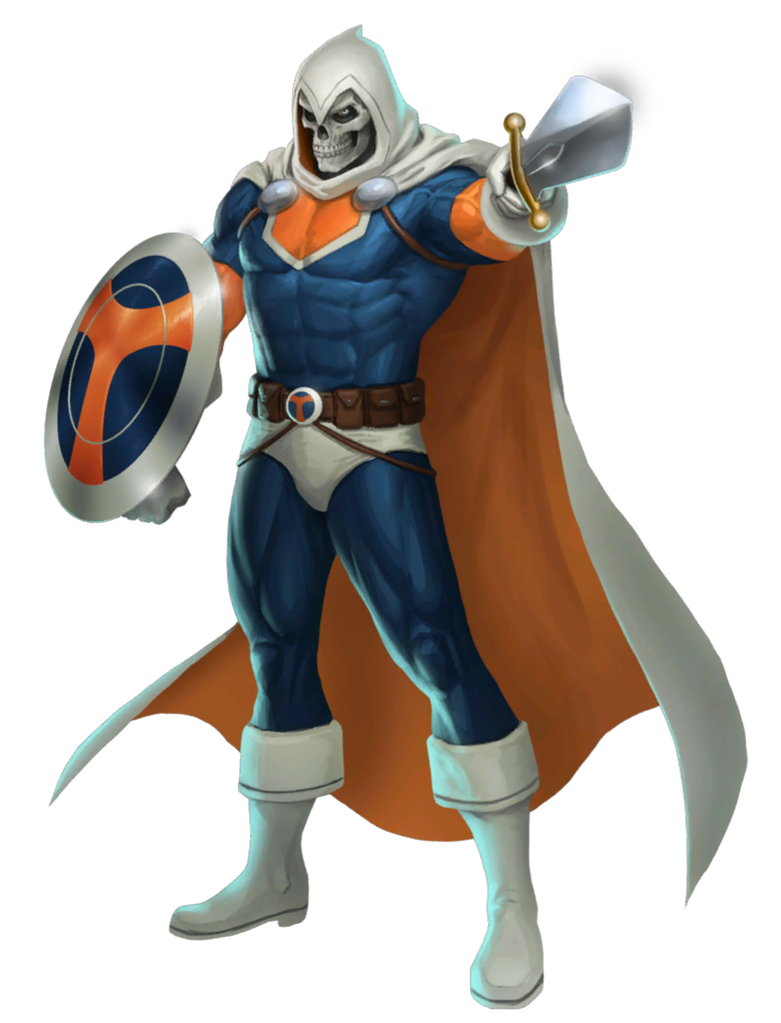 Taskmaster (Marvel Puzzle Quest) render by Walter384 on DeviantArt