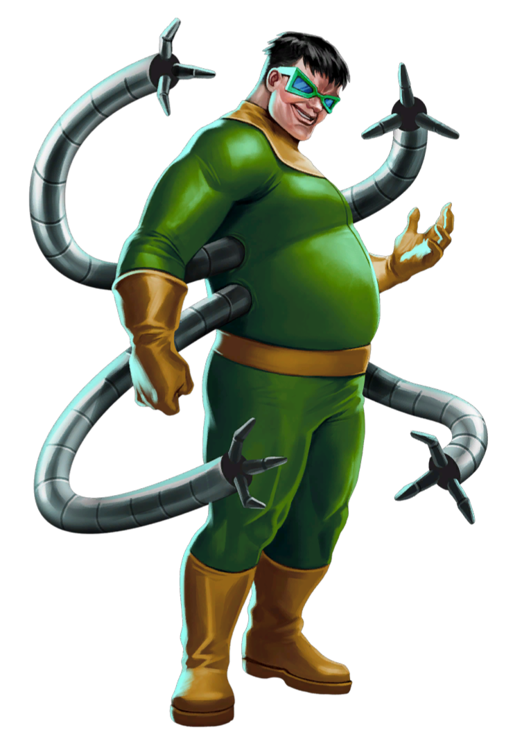 Doctor Octopus (Marvel Puzzle Quest) render 1 by Egg84 on DeviantArt