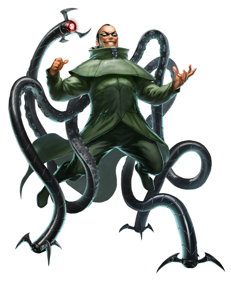 Spiderman 2 - Doctor Octopus PNG by DavidBksAndrade on DeviantArt