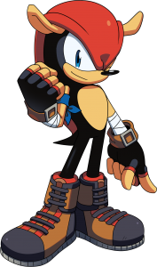 Mighty the Armadillo (Archie comics) render by Egg84 on DeviantArt