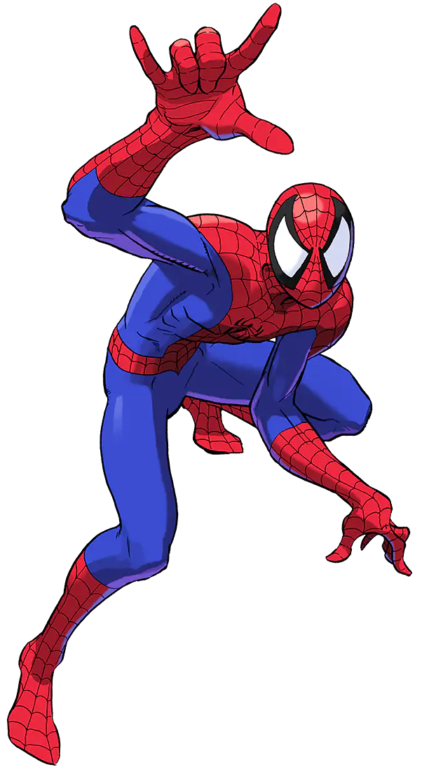 Spiderman (Marvel vs Capcom) render by Egg84 on DeviantArt