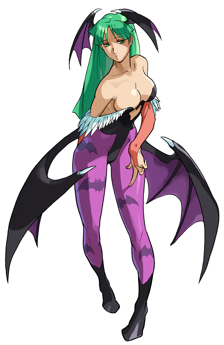Morrigan (Marvel vs Capcom) render by Walter384 on DeviantArt
